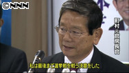 町村氏「総裁選 最後まで戦う」 車いすで会見