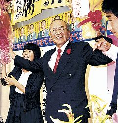 羽咋市長選挙 再選の山辺氏 一夜明けて… (石川県)