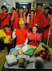 B−1グランプリ:「せいか」リレー、開催地の北九州へ