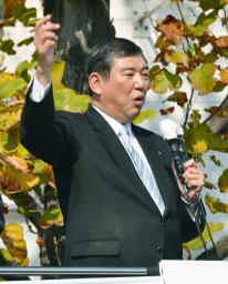 2012衆院選:自民・石破幹事長が来県 街頭で支援訴える−−高松など /香川