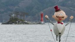 子どもの未来照らして 大槌「ひょうたん島」に灯台復活