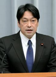 小野寺防衛相 「動的防衛力」検証の考え