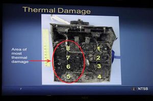 米NTSBがB787の調査中間報告、発火原因なお特定できず