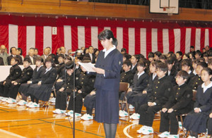 入学式 期待が満開