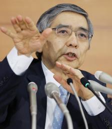 日銀総裁、物価2%「15年度の早期」 緩和効果テコに