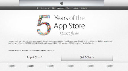 【 レポート 】 まもなく 5 周年 を 迎える App Store ! その 歴史 を 人気 アプリ で 振り返る