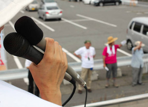 参院選:ラストサンデー 各地で舌戦