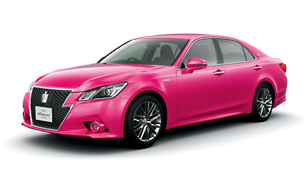 トヨタ、「ピンクのクラウン」１カ月限定で受け付け