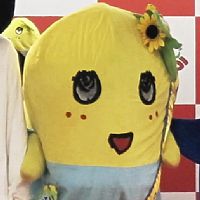 優勝した千葉県船橋市のふなっしー