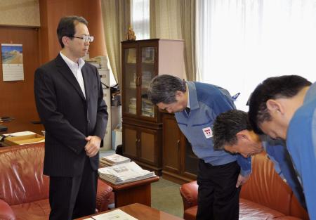 “汚染水”漏れ相次ぎ…東電副社長が福島県に謝罪