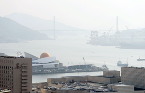 北京の「PM2・5」基準値の5倍