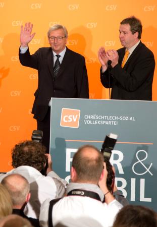 ユンケル首相、連立協議へ ルクセンブルク総選挙