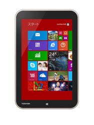 東芝、BDレコーダから番組転送可能な8型Windows 8.1タブレット。約3万円のAndroidモデルも