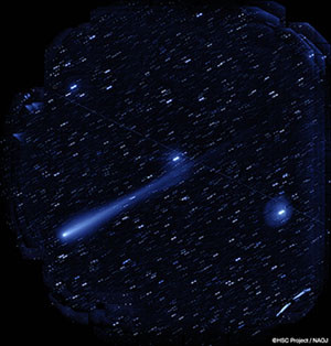 アイソン彗星観察チャーターフライト H.I.S.