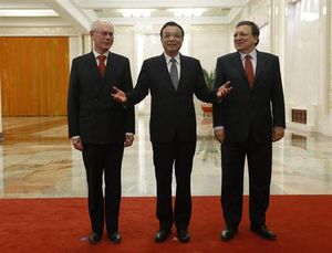 投資協定交渉開始を宣言 中国EU、貿易8割増目標