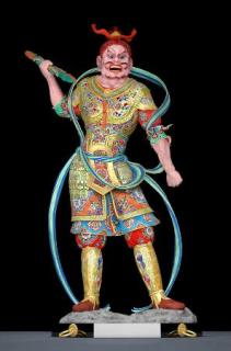 執金剛神立像、奈良時代は鮮やかだったことが判明