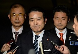 結いの党:江田氏、首相に新党結成あいさつ