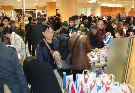 47NEWS > 共同ニュース > 百貨店、年末商戦好調で全社増 初売り高額品も