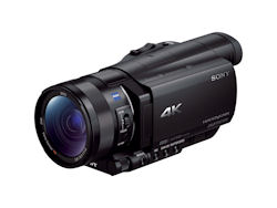 ソニー、小型化した4K対応ハンディカム「FDR-AX100」