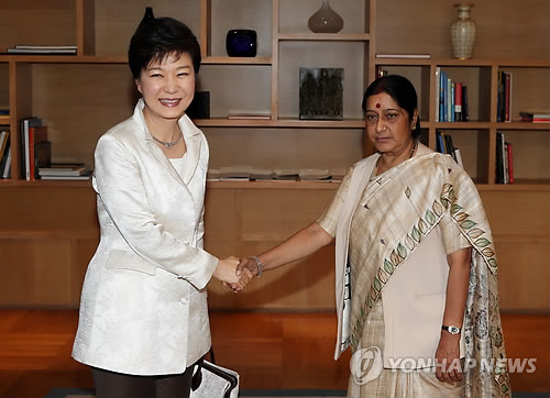 47NEWS ＞ 共同ニュース ＞ 朴大統領、印でも慰安婦問題提起 「格別な関心と支援」を依頼