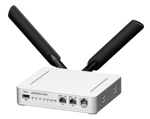 NEC の企業向け LTE 内蔵ルータ新製品、回線工事なしでネットワークを確立