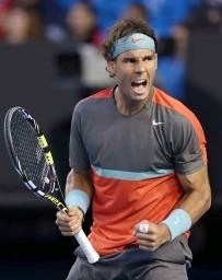 ワウリンカが四大大会初V!高速サーブでナダル下す/全豪テニス