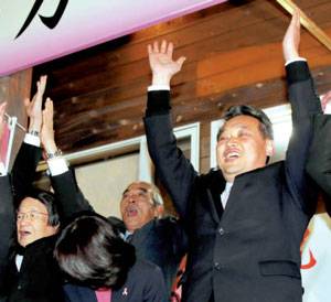 裾野市長選 高村氏初当選（静岡県）
