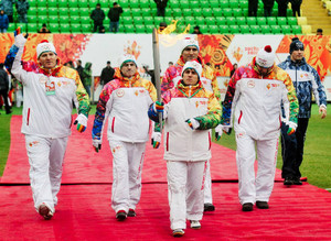 テロ警戒し聖火リレーコースを縮小 ロシア