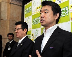 橋下氏、人気で突破図る…出直し選2度目も示唆