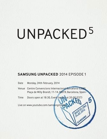 Samsung、「GALAXY S5」を2月24日に発表 S4の低調で予定から前倒し