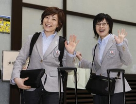 フィギュア勢、カーママがソチへ出発 真央「やることやった」