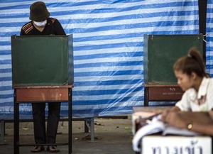 タイ選管、一部選挙区のやり直し投票は４月に実施へ