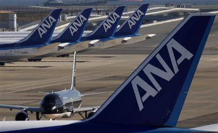 ANAホールディングス、16年度営業益予想1300億円