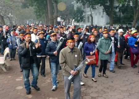 ハノイで中越戦争３５年デモ＝反中色抑える配慮も