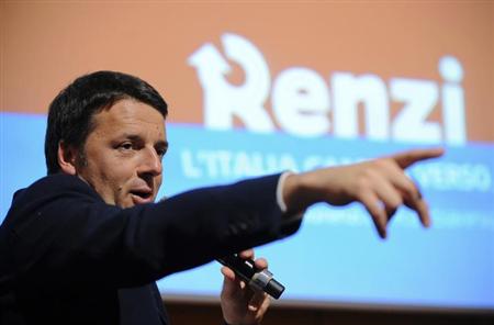 伊新首相にレンツィ氏指名 ３９歳最年少首相へ