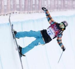 新種目スキーHPで小野塚が銅メダル!