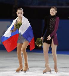 韓国、フィギュア採点の調査要請 キム・ヨナ選手2位で