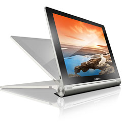 Lenovo「YOGA Tablet 10 HD+」発表、フルHD超で最大18時間駆動