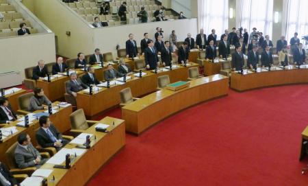 長崎)通年議会を廃止 自公の賛成多数、本会議で可決