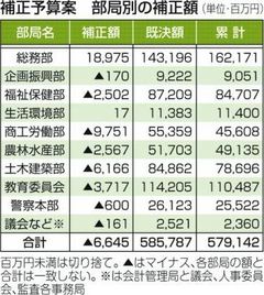 県、大雪被害支援事業盛る/補正予算案