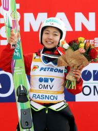 47NEWS > 共同ニュース > 高梨沙羅、逆転で4連勝 W杯ジャンプ女子第15戦