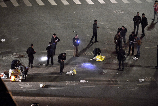 中国無差別殺傷事件 重要会議控えた北京厳重警備