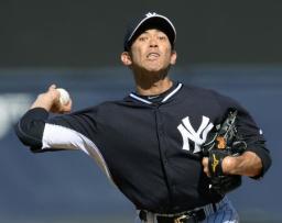 上原が1回無失点、イチローは1打点 大リーグオープン戦