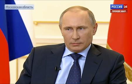 プーチン大統領 「クリミア併合考えていない」
