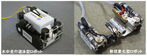 日立、福島第一原発の燃料取り出しに向けた水中走行遊泳型ロボットを開発