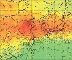オゾン:光化学スモッグ原因、中国から日本へ拡大