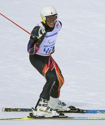 森井、メダル届かず=男子大回転座位〔パラリンピック〕