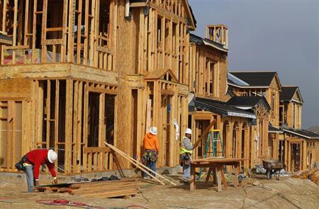 UPDATE 1-米2月住宅着工件数は3カ月連続減、許可件数は7.7%増