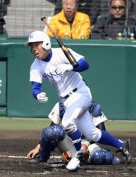 白鴎大足利、１５安打で圧勝＝高校野球・白鴎大足利－東陵