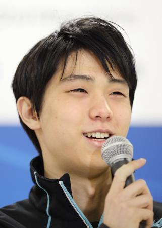 注目集める金メダリスト＝羽生「楽しみな挑戦」－世界フィギュア
